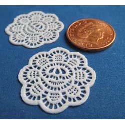 Plastic Doilies x2